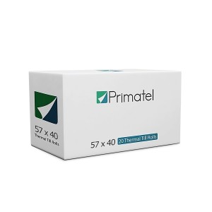 Thermal paper rolls 57 x 40mm (box of 20)