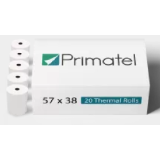 Thermal rolls for Tyl by NatWest terminals (box of 20) quality BPA free paper