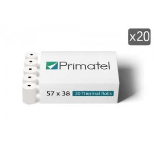 57 x 38mm Thermal Rolls Special Offer - buy 15 boxes get 5 FREE