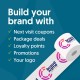 57x40 Thermal Credit Card Terminal Rolls with your Brand or Promotion added on the non thermal side (200 Rolls)