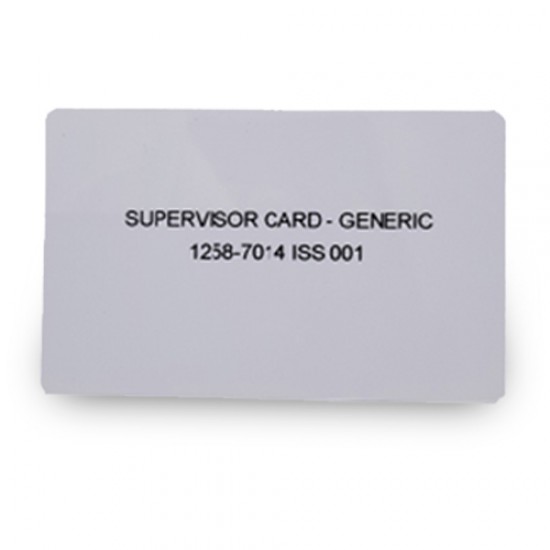 Ingenico supervisor card