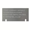 Embossed Plates