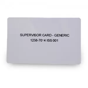 Ingenico supervisor card